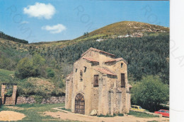 CARTOLINA  OVIEDO,ASTURIAS,SPAGNA-IGLESIA DE SAN MIGUEL DE LILLO (MONUMENTO NACIONAL)-NON VIAGGIATA - Asturias (Oviedo)