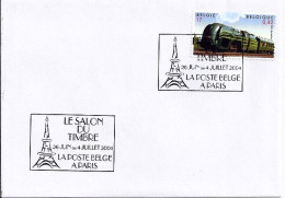 BELGIQUE N° 2988 S/L. DE « LA POSTE BELGE A PARIS » SALON 2004 - Lettres & Documents