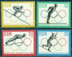 1963 Innsbruck Winter Olympics,Ski Jumping,winter Sports,DDR,1000,MNH - Inverno1964: Innsbruck