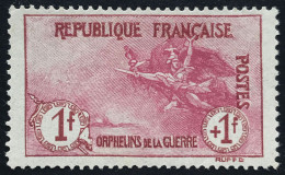 France - Y&T N°154 - Neuf* Avec Gomme - 1917 - 1 F. Carmin - Orphelins De La Guerre - Neufs