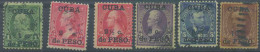 Cuba 1899 Ocupación Norteamericana (Yv 136/141) - Andere & Zonder Classificatie