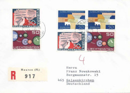 R Brief  "Europa Cept, Mauren" - Gelsenkirchen       1964 - Storia Postale