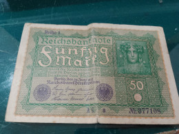 BILLET / 50 MARK / 1919 - 50 Mark