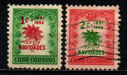 CUBA - 1951 - Christmas: Poinsettia - USATI - Gebraucht