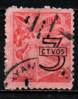 CUBA - 1953 - Surcharged With New Value - USATO - Gebruikt