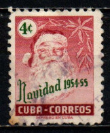 CUBA - 1954 - Christmas - USATO - Usados