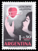 Argentina 1958 Leukaemia Relief Campaign Unmounted Mint. - Ongebruikt