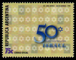 Argentina 1998 Israel Unmounted Mint. - Neufs