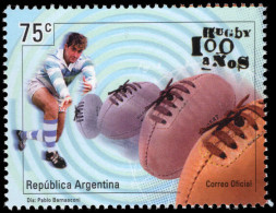 Argentina 1999 Centenary Of Argentine Rugby Union Unmounted Mint. - Neufs