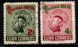 CUBA - 1955 - Christmas: Turkey - USATI - Usados