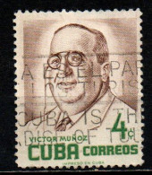 CUBA - 1956 - Victor Munoz (1873-1922), Founder Of Mother’s Day In Cuba - USATO - Used Stamps