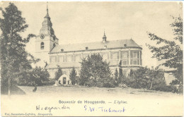 Hoegaarden - Souvenir De Hougaerde - L'Eglise 1902 (2 Scans) - Högaarden