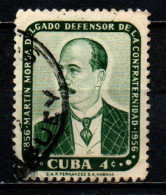 CUBA - 1957 - Delgado, Patriot, Birth Cent. - USATO - Oblitérés