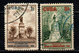 CUBA - 1960 - Statues: Tomas Estrada, Mambi Victorioso (Battle Of San Juan Hill) - USATI - Used Stamps