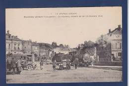CPA [55] Meuse > Montmedy Train Chemin De Fer Autobus Courrier - Montmedy