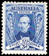 Australia 1930 3d Captain Sturt Unmounted Mint. - Ongebruikt