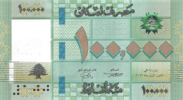 Lebanon 100.000 Livres 2023 Unc, Pn 95f , Banknote24 - Liban