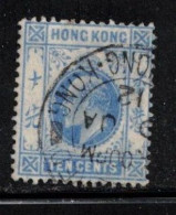 HONG KONG Scott # 95 Used - KEVII - Hinge Remnant - Usados