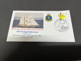 7-7-2023 (1 S 34) Royal Australian Navy Warship - Sail Ship STS Young Endeavour - Other & Unclassified