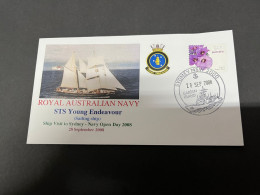 7-7-2023 (1 S 34) Royal Australian Navy Warship - Sail Ship STS Young Endeavour - Otros & Sin Clasificación