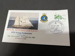 7-7-2023 (1 S 34) Royal Australian Navy Warship - Sail Ship STS Young Endeavour - Altri & Non Classificati