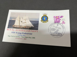 7-7-2023 (1 S 34) Royal Australian Navy Warship - Sail Ship STS Young Endeavour - Andere & Zonder Classificatie