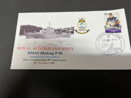 7-7-2023 (1 S 34) Royal Australian Navy Warship - HMAS Madang P 94 - Andere & Zonder Classificatie