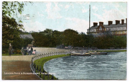 NEWCASTLE : LEAZES PARK & NURSES HOME, ROYAL INFIRMARY / LEITH, NEWHAVEN ROAD, LEE MOUNT (REID) - Newcastle-upon-Tyne