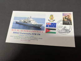 7-7-2023 (1 S 34) Royal Australian Navy Warship - HMAS Toowoomba FFH 156 (visit To Jordan) - Other & Unclassified