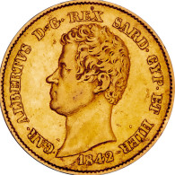 Italie - Royaume De Sardaigne 20 Lire Charles Albert 1842 N°4 - Italian Piedmont-Sardinia-Savoie