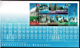 New Zealand 2002 Architectural Heritage FDC - FDC