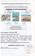 ALGERIA ALGERIE - 1998 AVIONS BOAT BUS TOURISM CAMELS - OFFICIAL PHILATELIC BROCHURE NOTICE FOLDER - FDC DOCUMENT - RARE - Bus