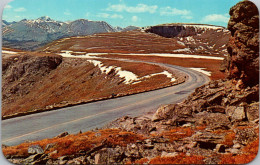 Colorado Rocky Mountains Tundra Curves On The Trail Ridge Road - Rocky Mountains