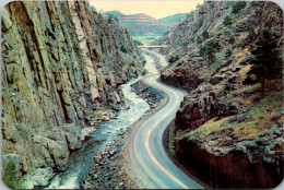 Colorado Rocky Mountains Rugged Cliffs In The Thompson Canyon On Highway 14 - Rocky Mountains