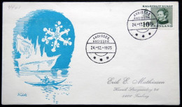 Greenland 1975 ANGISSOQ 24-12-1975 ( Lot  6047 ) - Lettres & Documents