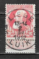 74  Grosse Barbe - Bonne Valeur - Oblit. Centrale LIEGE 1D - LOOK!!!! - 1905 Grosse Barbe