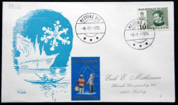 Greenland 1975 MESTERS VIG 8-12-75 ( Lot  6253 ) - Covers & Documents