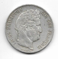 5 FRANCS ARGENT LOUIS PHILIPPE I TÊTE LAURÉE - 1835 - Sammlungen