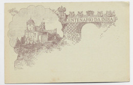 INDIA PORTUGAL ENTIER 20 REIS CARTE LISBOA 1898 NEUF - Sonstige & Ohne Zuordnung