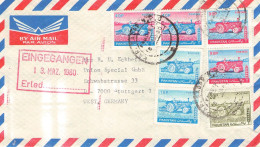 PAKISTAN - AIR MAIL 1980 > STUTTGART/DE / *406 - Pakistán