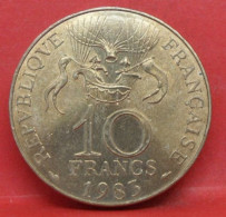 10 Francs Conquête De L'espace 1983 Tranche A - SUP - Pièce Monnaie France - Article N°1110 - Commémoratives