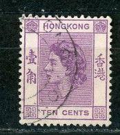 HONG KONG (GB) - ELISABETH II - N° Yt 177 Obli. - Gebruikt