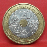 20 Francs Pierre De Coubertin 1994 - SUP - Pièce Monnaie France - Article N°1128 - 20 Francs