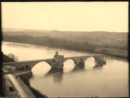 Avignon * 1932 * Vue Aérienne Et Le Pont Benezet * Photo Ancienne 11x8cm - Avignon