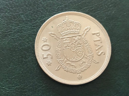 Münze Münzen Umlaufmünze Spanien 50 Pesetas 1975 Im Stern 79 - 50 Pesetas