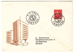Finlande - Lettre De 1967 -  Oblit Tampere - - Cartas & Documentos