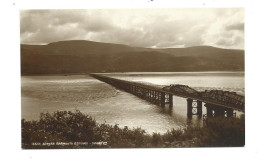 Wales Barmouth Postcard With Bridge Rp Judges Unused - Gwynedd