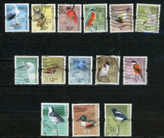 HONG KONG - OISEAUX N° Yt 1301/1306+1308/1315 Obli. - Gebraucht