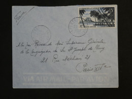 BV7 ET.  OCEANIE BELLE LETTRE 1957 TAHITI  A PARIS+PA N°32+++AFF. INTERESSANT+ - Covers & Documents