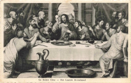 RELIGION - Tableau - La Sainte Cène - Het Laatste Avondmaal - Leonar De Vinci - Carte Postale Ancienne - Gesù